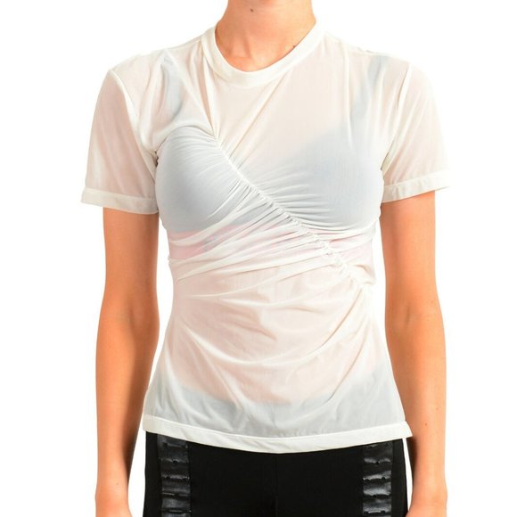 Versus by Versace Women's See Through Blouse Top - Picture 1 of 5